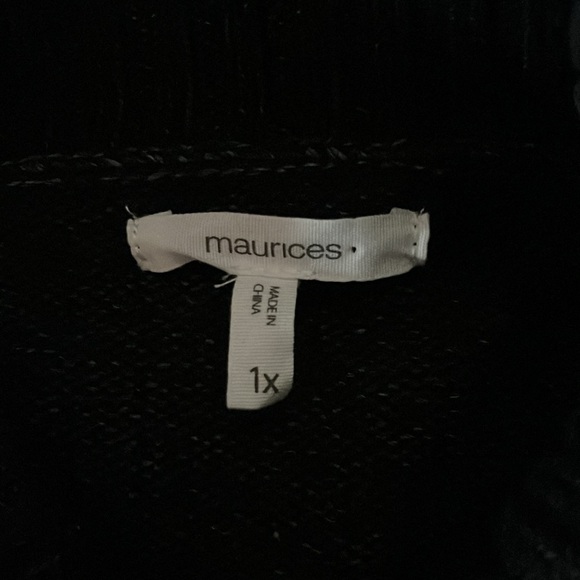 Maurices Black and White Long Sleeve Dress - Picture 4 of 4